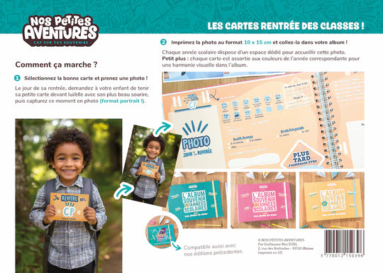 Cartes rentrée des classes