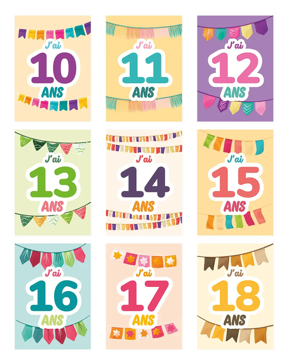 Cartes Anniversaires