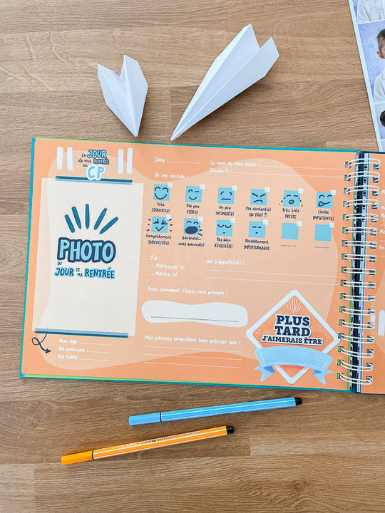 Album photos de classe (couv. verte)
