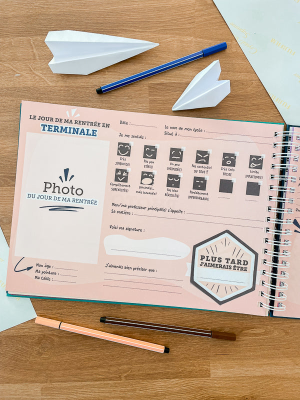 Album photos de classe (couv. verte)