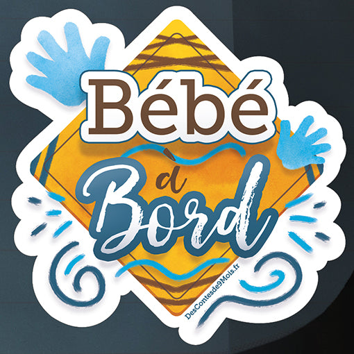 Sticker Auto Bébé à Bord