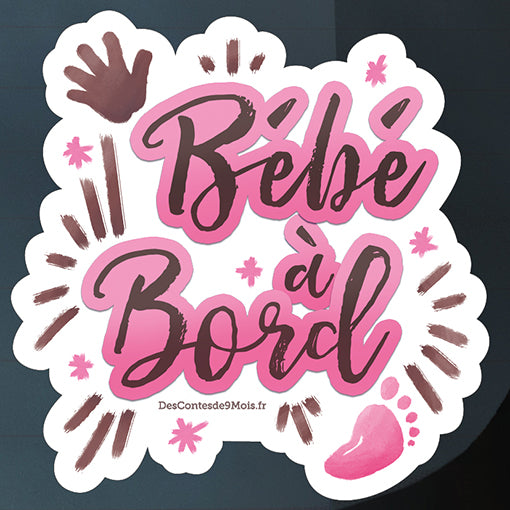 Autocollant Bébé à Bord